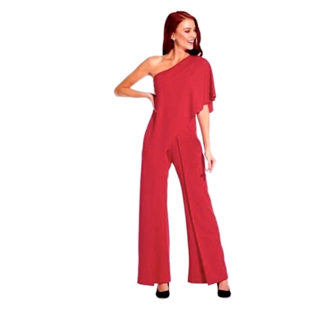 One-Shoulder Jumpsuit